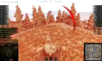 World of Tanks - Combat dans les fourrés