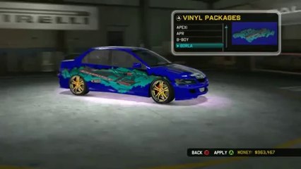 Midnight Club : Los Angeles - Garage Clip
