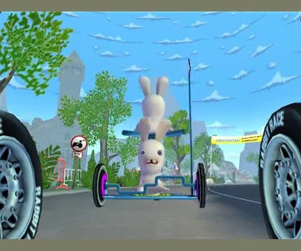 Rayman contre les Lapins ENCORE plus Crétins - Bikerace