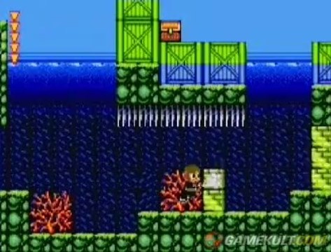 Alex Kidd in Shinobi World - Poissons voraces et hommes-grenouilles ninjas