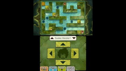 Professeur Layton et Le Masque des Miracles - Enigme 097 Dédale bancal