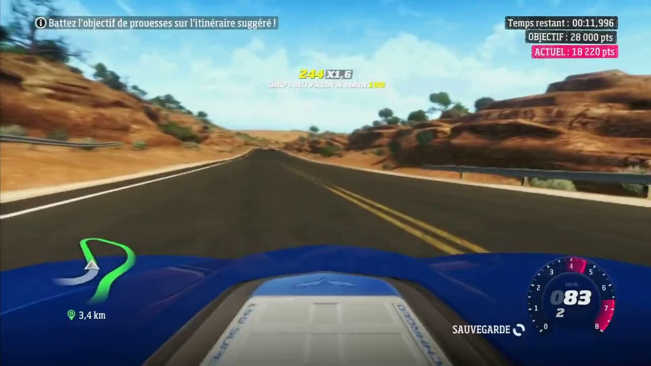 Forza Horizon - Session de stunt