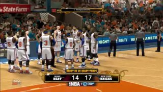 NBA 2K13 - Miami Heat vs New York Knicks FR