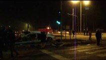Konya'da iki otomobil çarpıştı: 2 ölü, 1 yaralı
