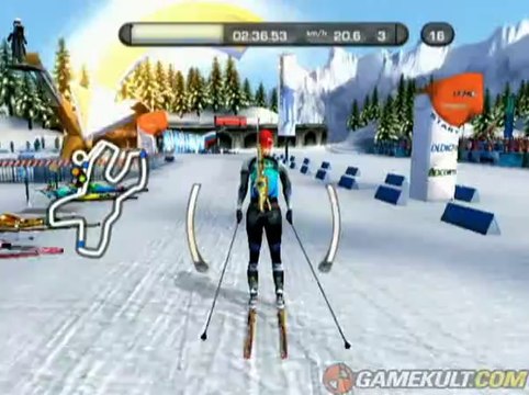 Jeu Vidéo RTL Biathlon 2008 - Bon état, Testé Et Contrôlé