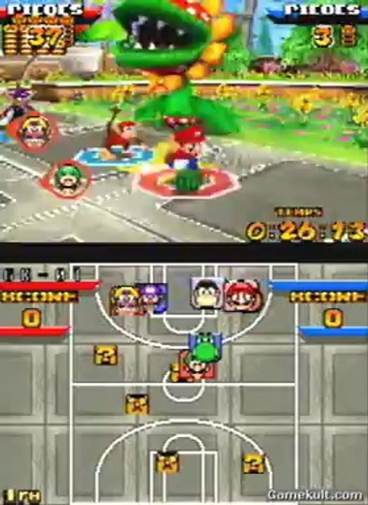Mario Slam Basketball - Shoot au buzzer