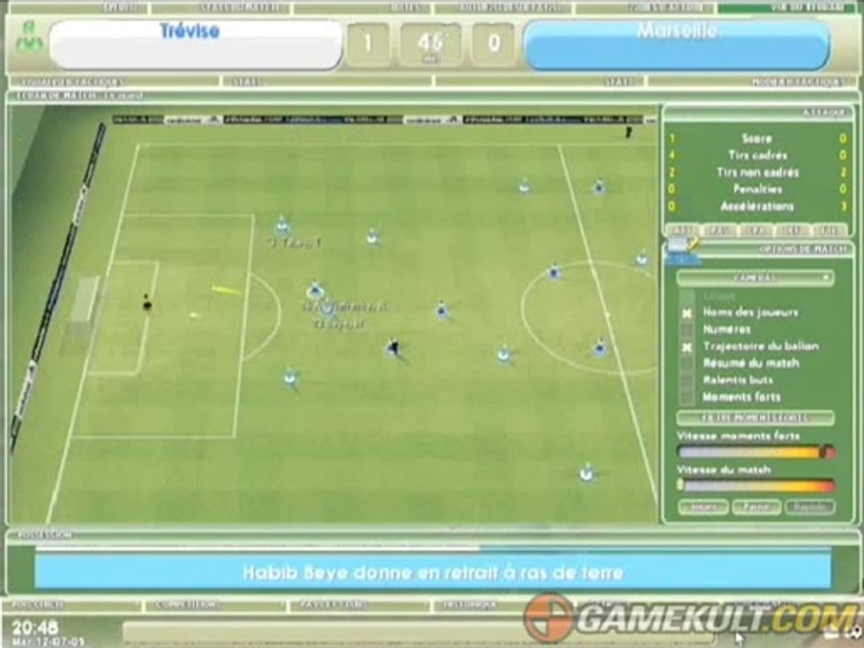 L'Entraîneur 2006 - L'OM peine face à Trevise