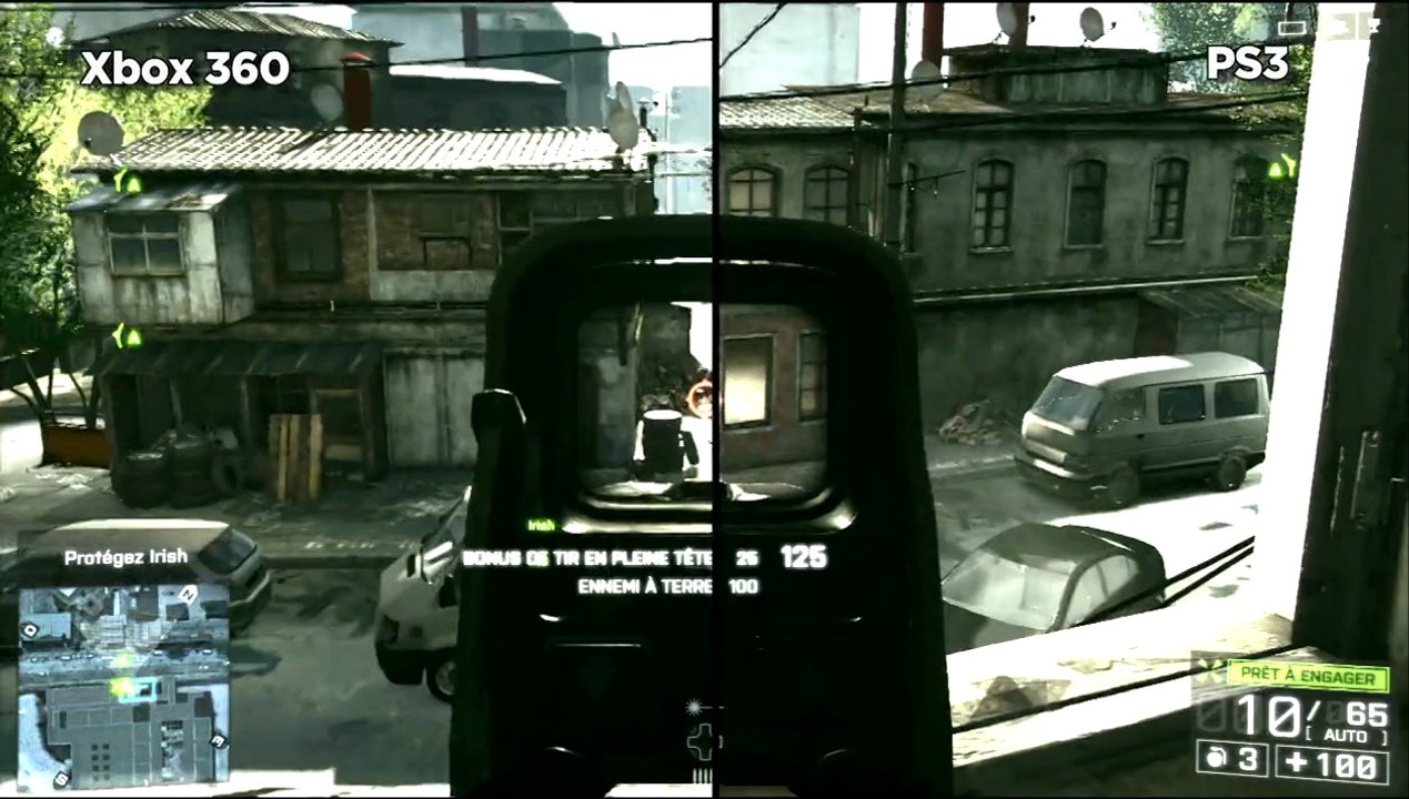 Battlefield 4 - Version PS3 versus Xbox 360