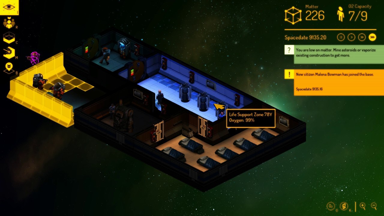 Spacebase DF-9 - Bar à mineurs