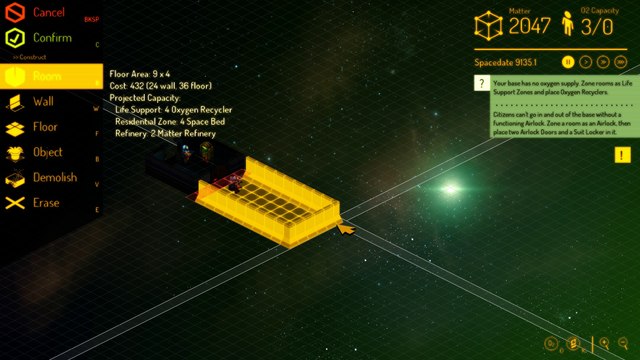 Spacebase DF-9 - Arrivée des colons