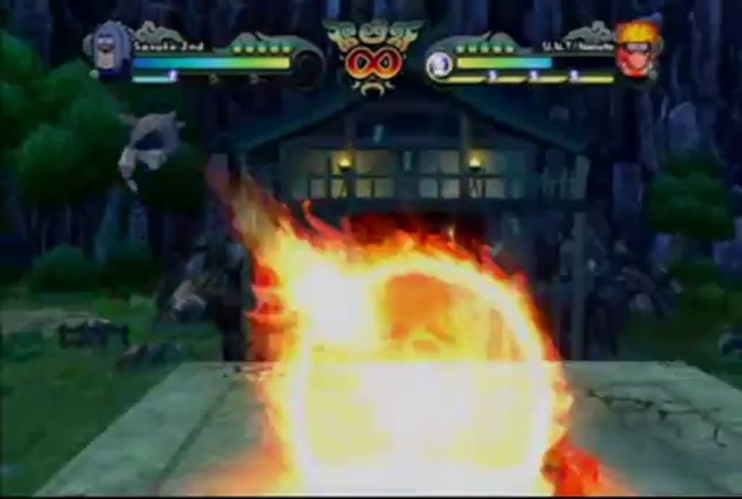 Naruto : Clash of Ninja Revolution 2 European Version - Sasuke sort le grand jeu