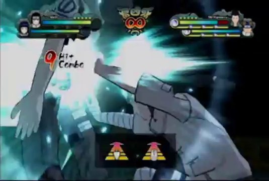 Naruto : Clash of Ninja Revolution 2 European Version - Neji et Hinata Byakugan