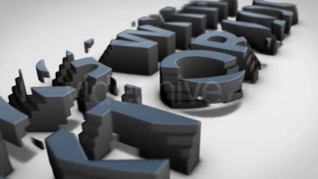 Logo Extrusions - After Effects Template