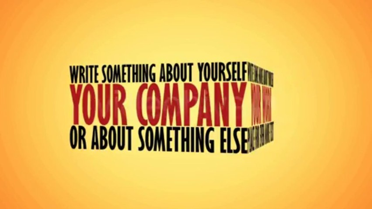 Promote Yourself - After Effects Template