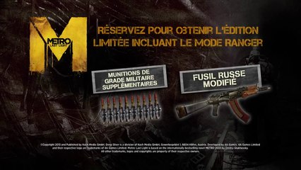 Metro : Last Light - Rédemption