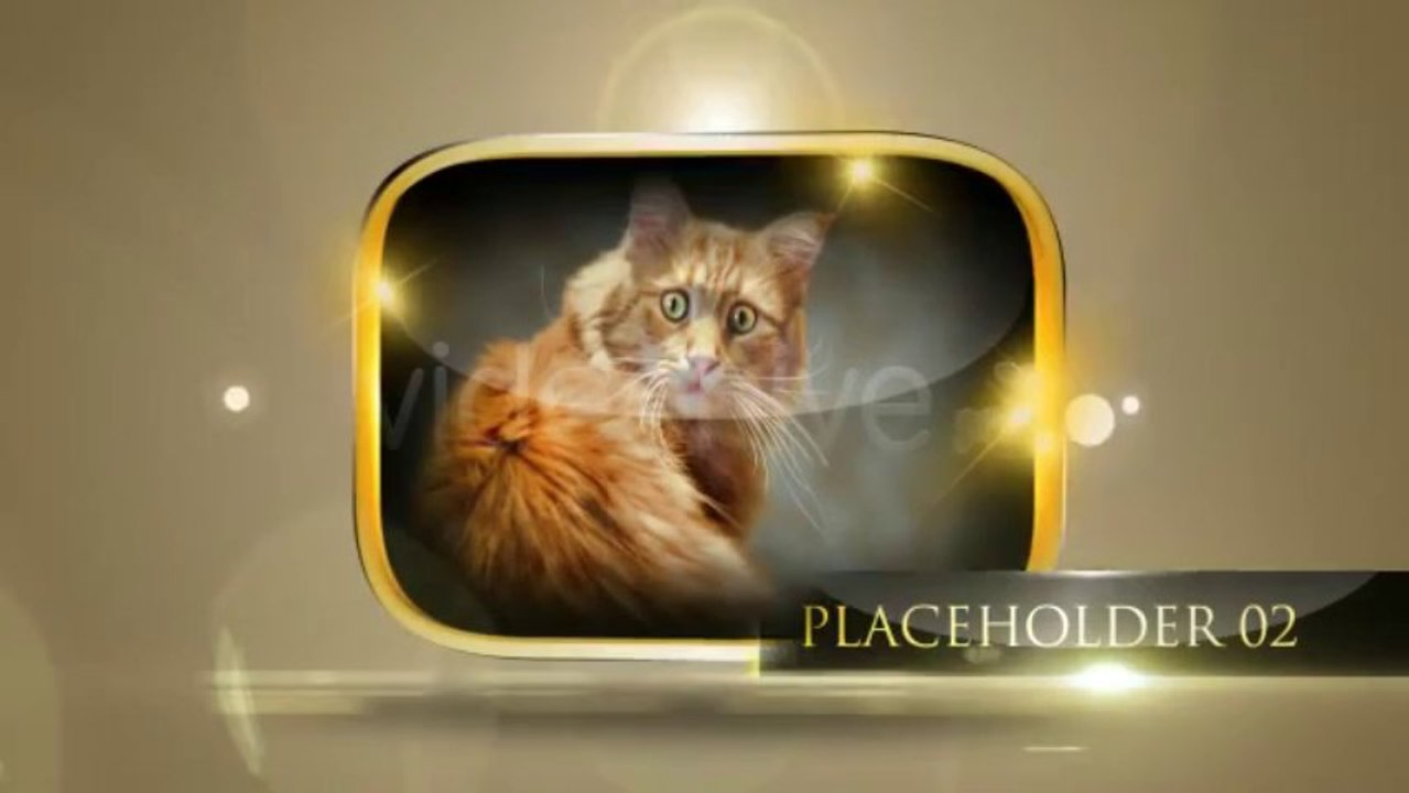 Gold Time - After Effects Template