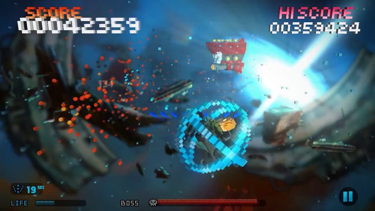 Space Qube - Qube system and power ups