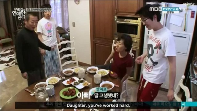 [ENG] 140109 'A Celebrity Lives in Our House' Episode 2 - Narsha