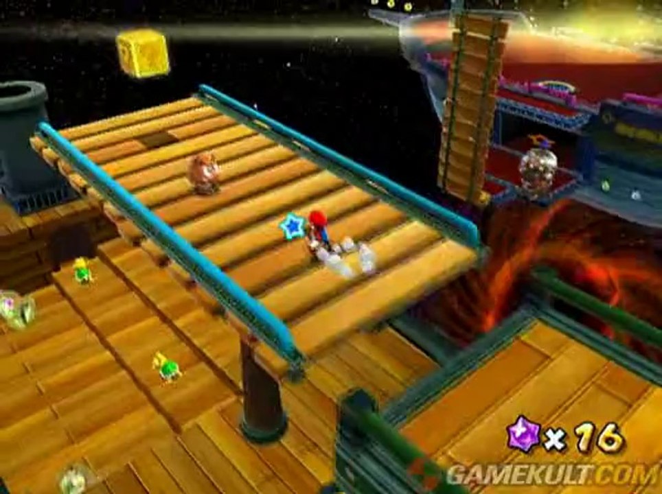 Super Mario Galaxy - Bateaux volants
