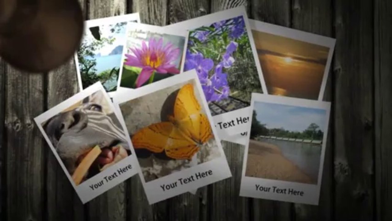 Photo Table - After Effects Template