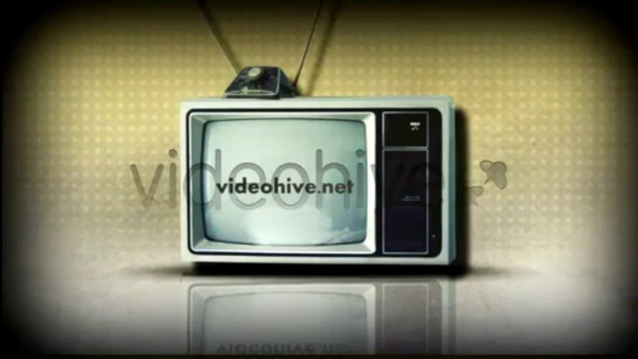 90's tv opener - After Effects Template