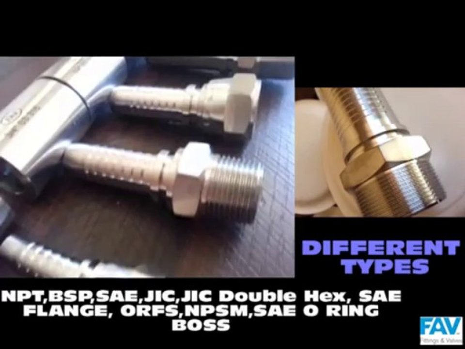 SS Hydraulic Hose Fittings