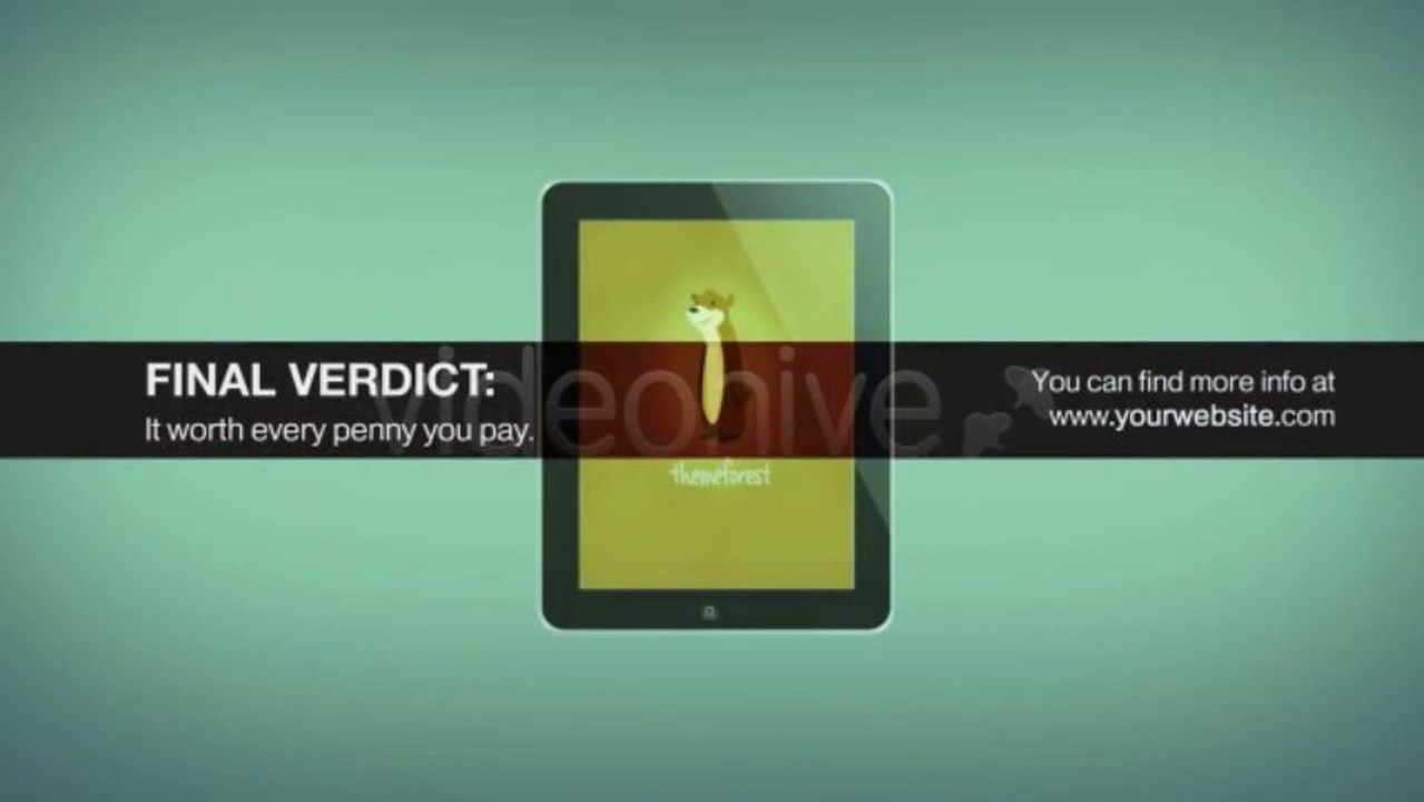 Youtube Review Outro - After Effects Template