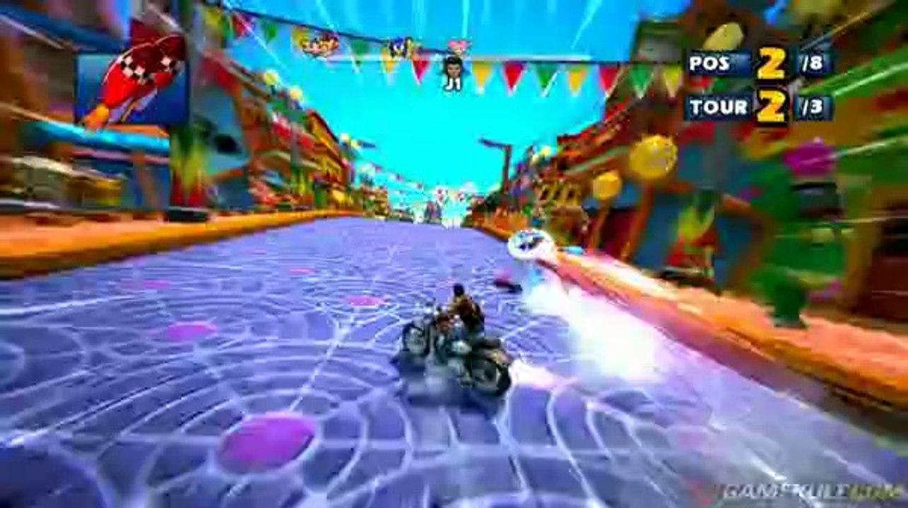 Sonic & SEGA All-Stars Racing - Ryo Hazuki dans Shenmue de Amigo