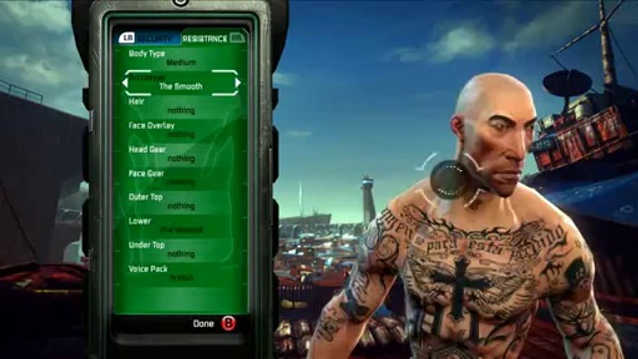 Brink - Character Customization