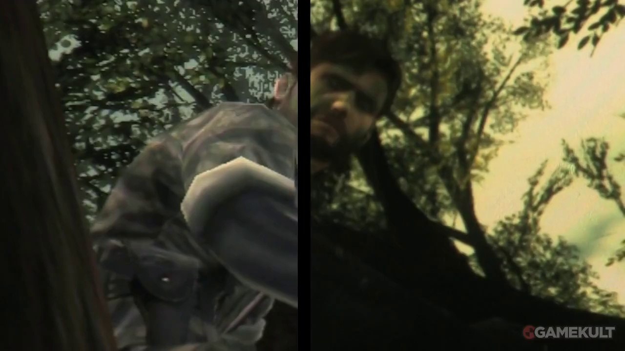 Metal Gear Solid HD Collection - Comparatif MGS...