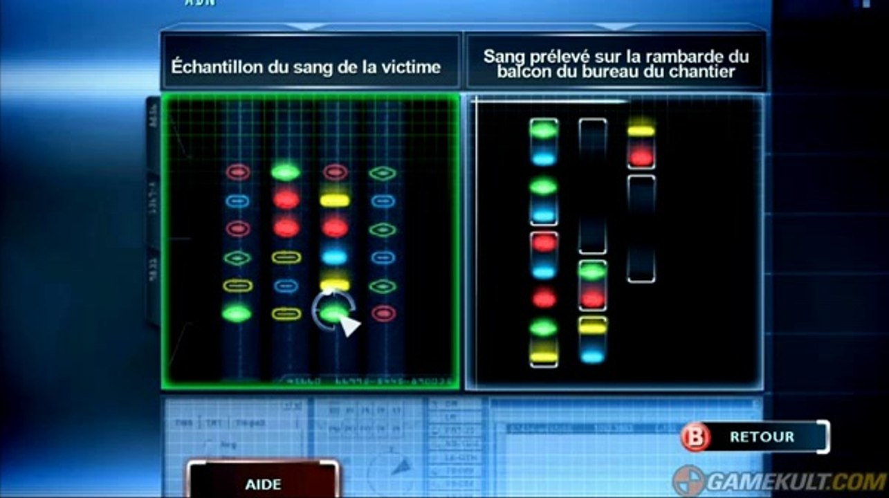 Les Experts : Complot à Las Vegas - Affaire 2 ADN Victime Rambarde