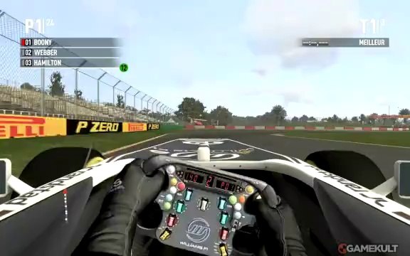 F1 2011 - Départ full Kers