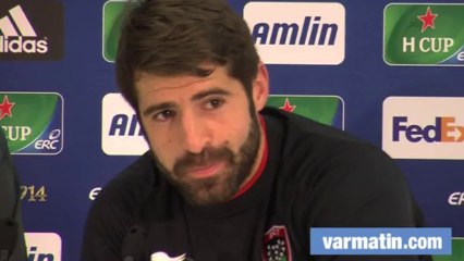 Tillous-Borde: " A nous d'être meilleurs pour que les erreurs de l'arbitre ne nous coûtent pas le match..."