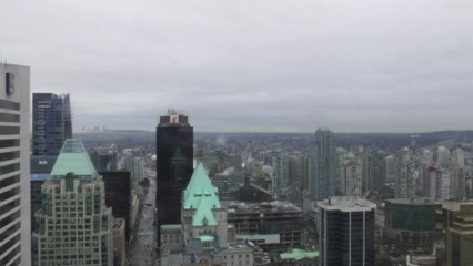Downtown Vancouver, Canada On January 7, 2014