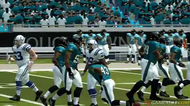 Madden NFL 08 - Touchdown, transformation et mise en jeu
