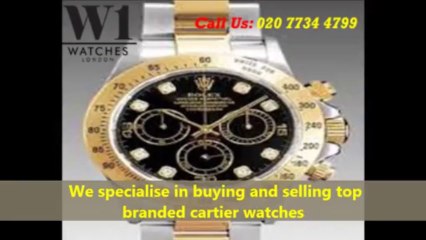 Sell My Cartier Watch UK