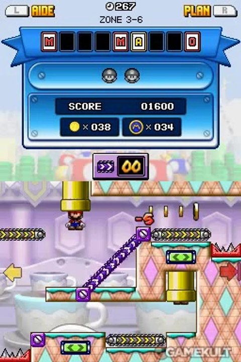 Mario vs. Donkey Kong : Pagaille à Mini-Land! - Tapis roulant