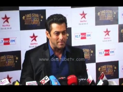 B-Town's Dabang Khan rocks at 4th Big Star Entertainment Awards 2013