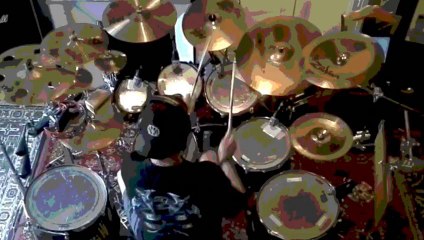 Flying Colors Drum Cover - Infinite Fire