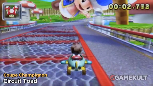 Mario Kart 7 - Raccourcis Circuit Toad
