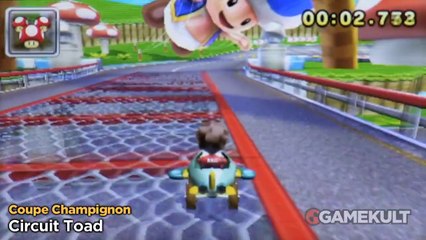 Mario Kart 7 - Raccourcis Circuit Toad
