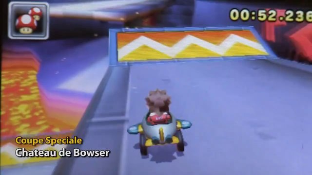 Mario Kart 7 - Raccourcis Château de Bowser