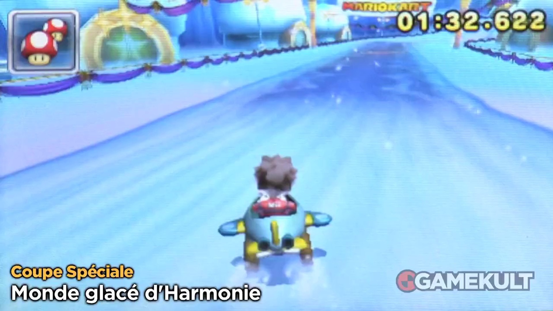Mario Kart 7 - Raccourcis Monde glacé d'Harmonie - Vidéo Dailymotion