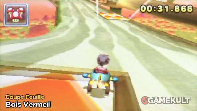 Mario Kart 7 - Raccourcis Bois Vermeil