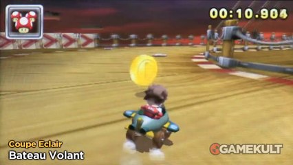 Mario Kart 7 - Raccourcis Bateau Volant