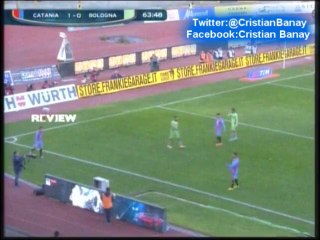 Catania 2 Bologna 0 (Relato Ariel Helueni) Serie A Tim 2014 Los goles