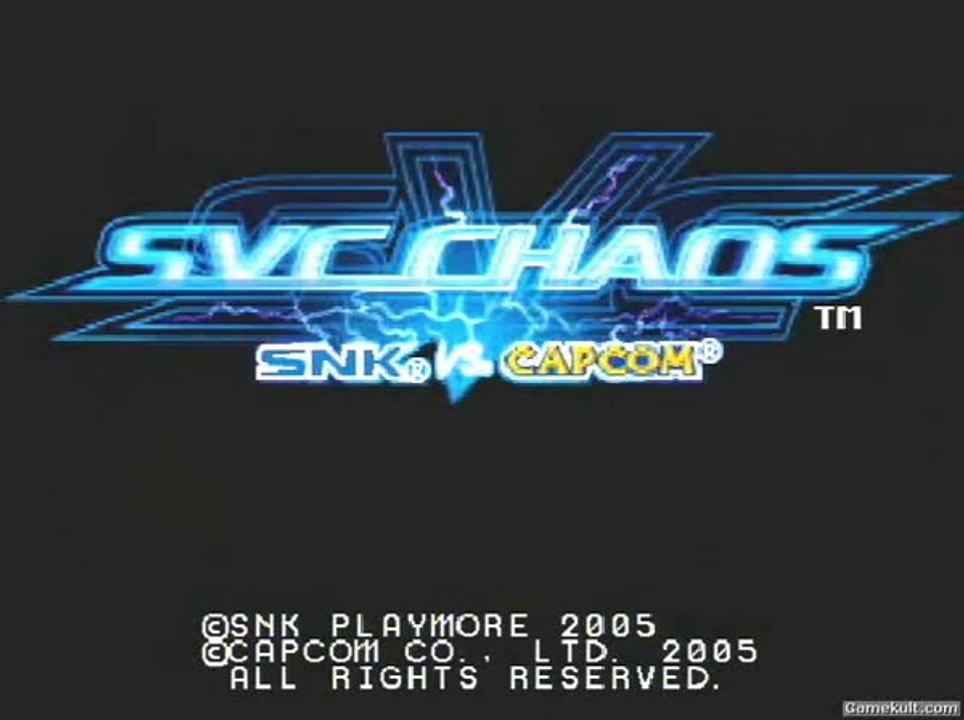 SNK vs. Capcom - Introduction
