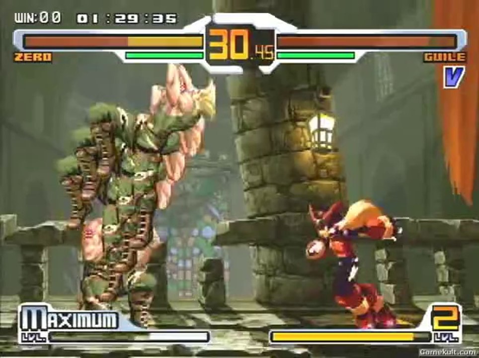 SNK vs. Capcom - Guile Vs. Zero