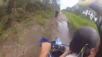 Go Pro Dirt Bike Trail Crash