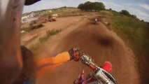 Big Motocross Crash - Rider Flys Off His Dirt Bike